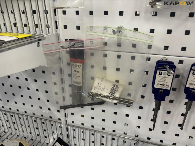 Large batch of drills, cutting discs and miscellaneous 46