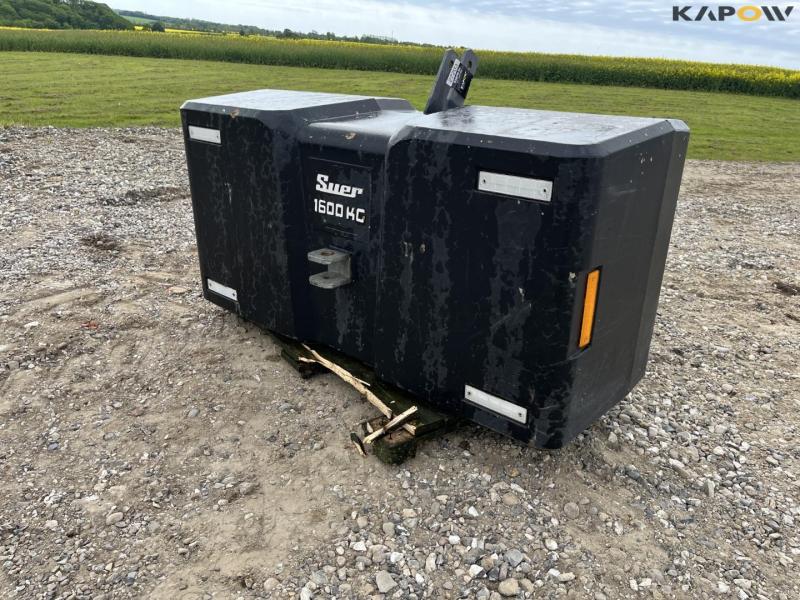 Suer 1600kg weight block 1