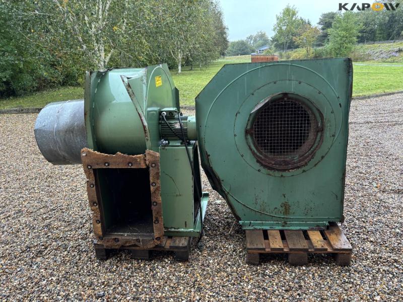 Super heat fan for grain drying 6