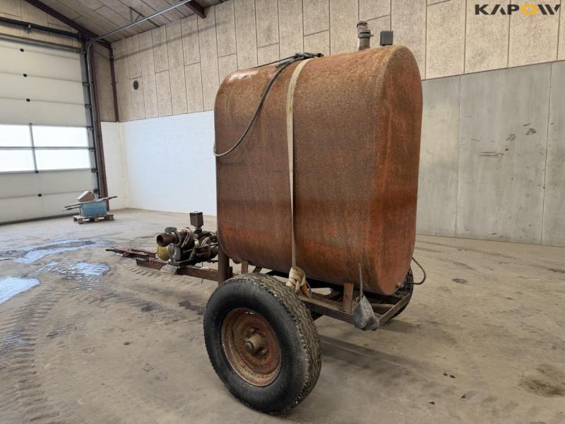 Tanker truck with pump. 6