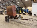 Tanker truck with pump. 3