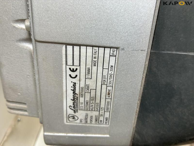 Tecnoclima air heater TC125E oil boiler 7