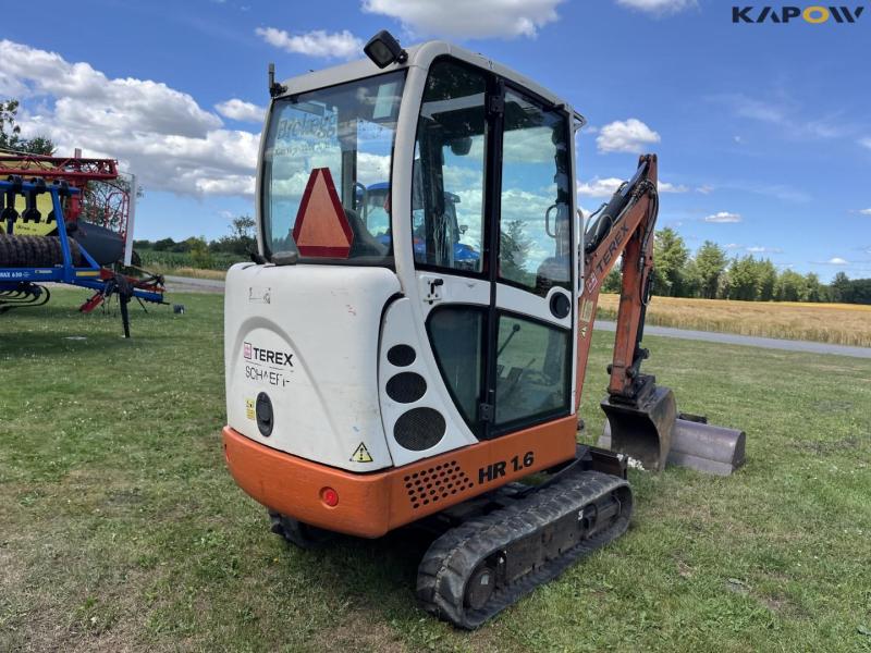 Terex HR 1.6 mini excavator 5