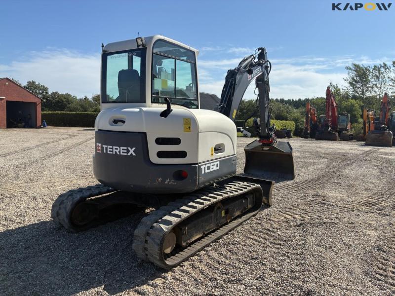 Terex TC60 excavator with RC2 tiltrotor 5