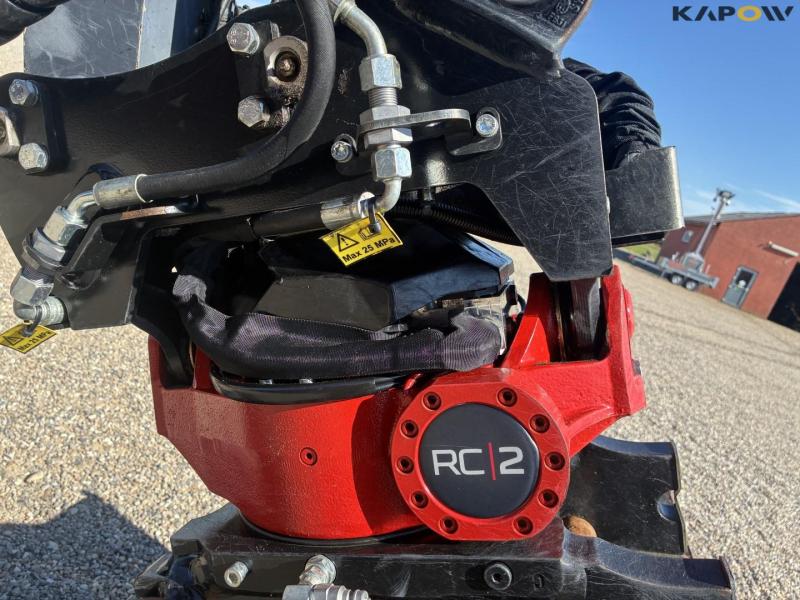 Terex TC60 excavator with RC2 tiltrotor 35