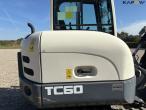 Terex TC60 excavator with RC2 tiltrotor 52