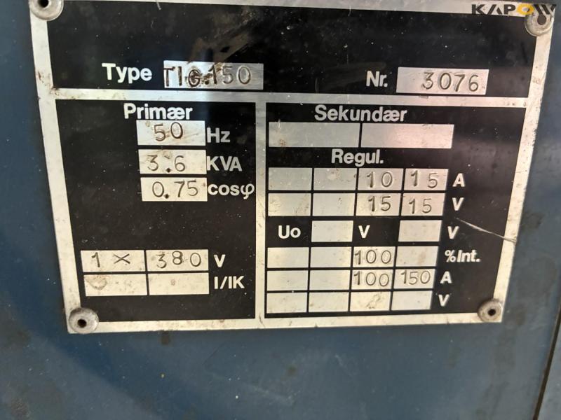 Tig welder tig 150 7