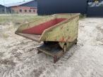 Tipping container for pallet forks 1