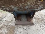 Tipping container for pallet forks 13