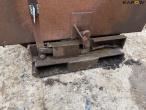 Tipping container for pallet forks 11