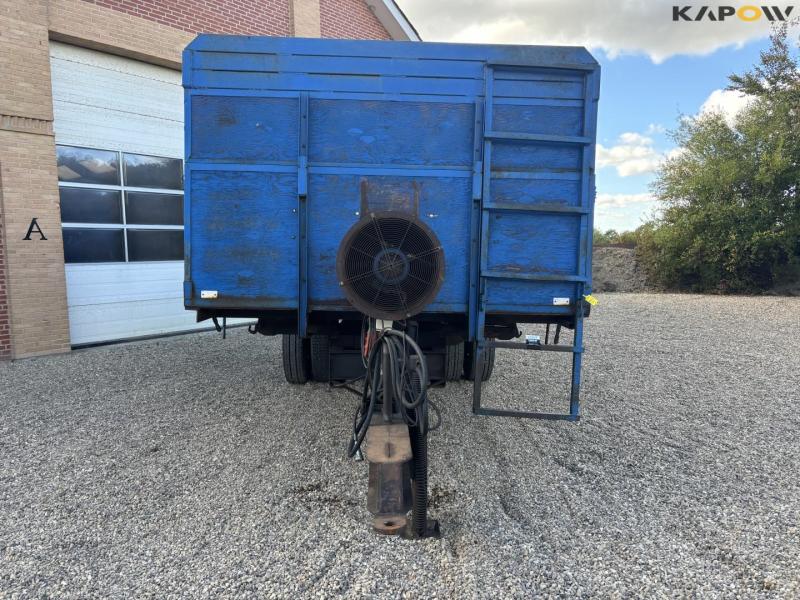 Tipper truck for grain drying 2
