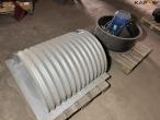Dryer fan and ducts 5