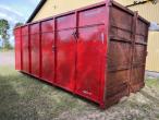 Dry container with tarpaulin 6