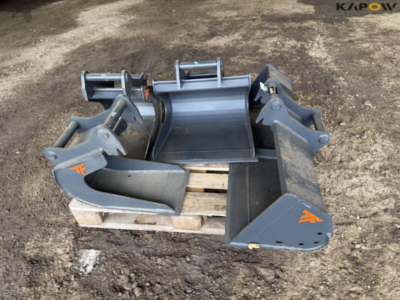 Tokfrez buckets with S40 hitch - 4 pcs. 2