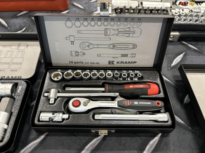 Socket wrench set, toolbox and miscellaneous 4