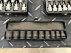 Socket wrench set, toolbox and miscellaneous 8