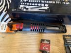Socket wrench set and combination wrench set 15