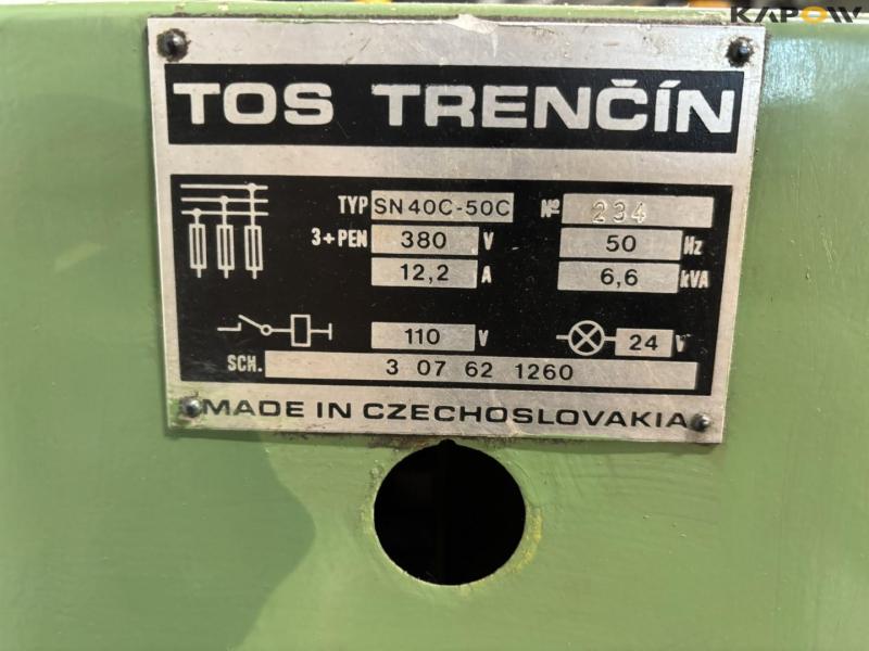 Tos Trencin SN40C lathe 23