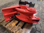 Wood chipper with Hydrema hitch 10