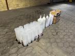 Funnels - liter measures - straws - New 3