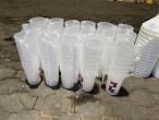 Funnels - liter measures - straws - New 12