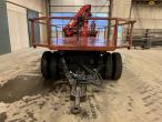 Trailer with crane 2
