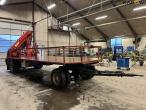 Trailer with crane 3