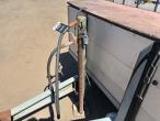 Trailer with water tanks and chemical room 11