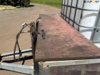Trailer with water tanks and chemical room 12