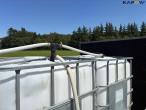 Trailer with water tanks and chemical room 23