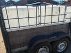 Trailer with water tanks and chemical room 27