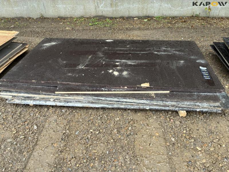 Trailer and plywood sheets 15