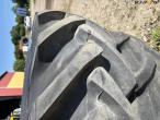 Tractor tires 15.5/80-24 + 14.9-24 7