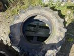Tractor tires 15.5/80-24 + 14.9-24 10