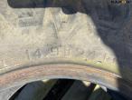 Tractor tires 15.5/80-24 + 14.9-24 11