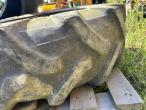 Tractor tires 15.5/80-24 + 14.9-24 14