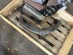 Tractor seat and cast iron frame 28