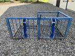 Transport box for skid steer loader with Terex hitch 6