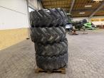 Trelleborg 500/70-R24 tires - 4 pcs. 4