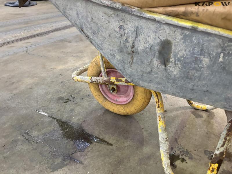 Wheelbarrow with miscellaneous items 14