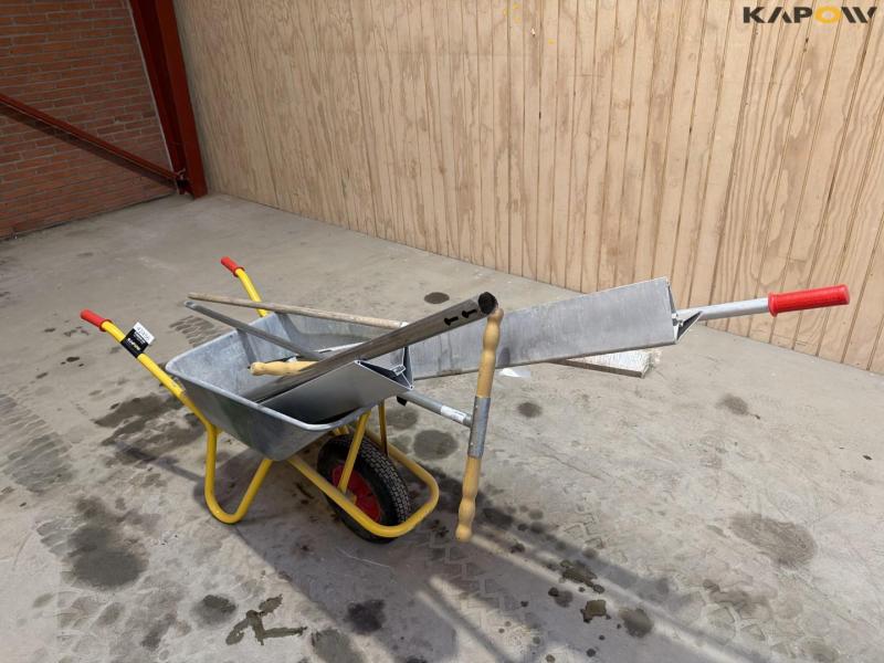 Wheelbarrow and planer 3