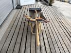 Wheelbarrow and tools 2