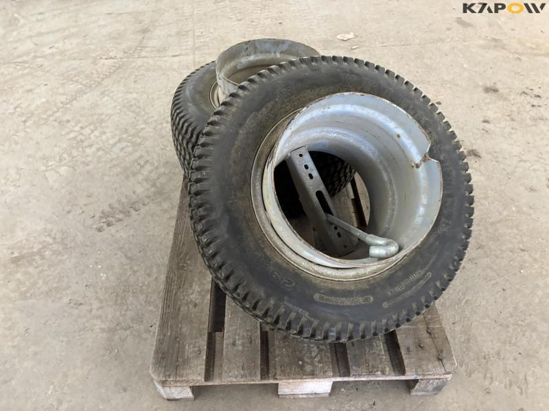 Twin wheels 29x12.00-15 2