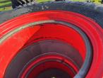 Twin wheels 460/85-30 - new tires 11