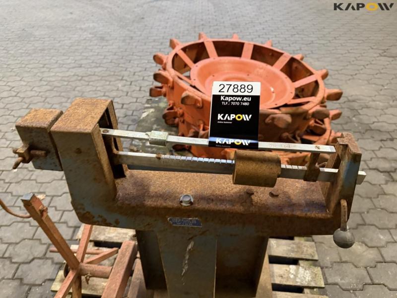 Weight, fence roller and iron wheel 20