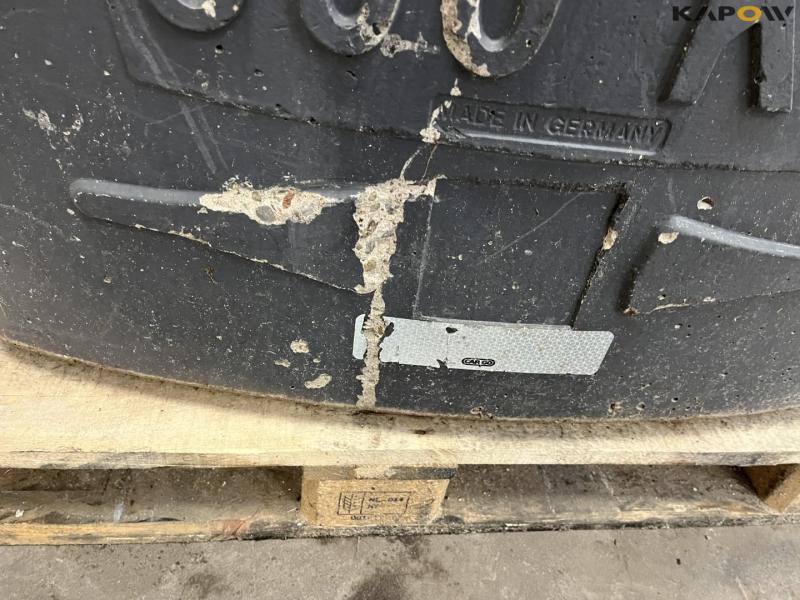 Weight block 600 kg 11