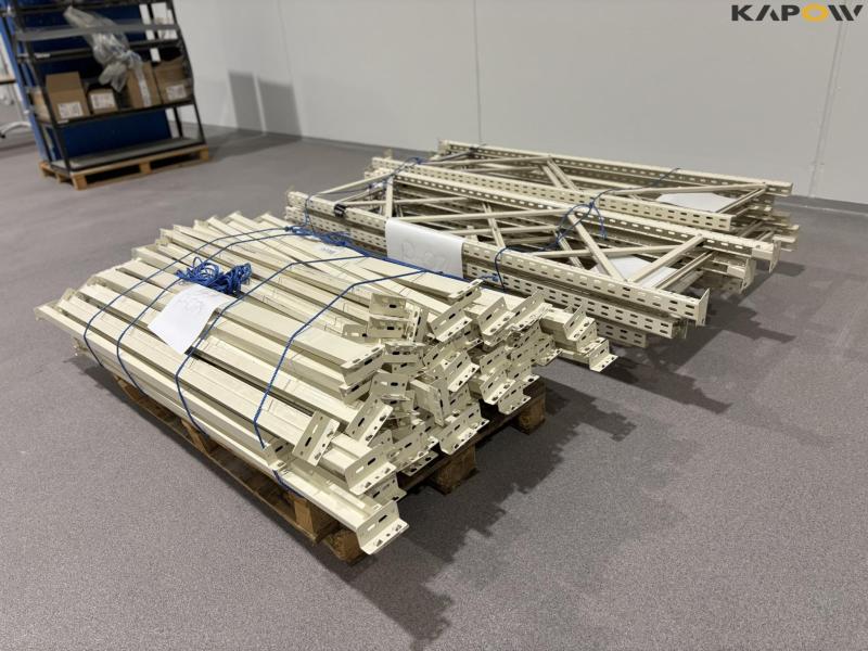 Workshop pallet rack 10 compartments 8