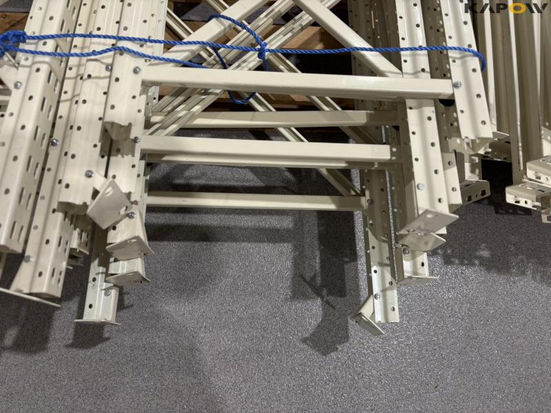 Workshop pallet rack 10 compartments 13