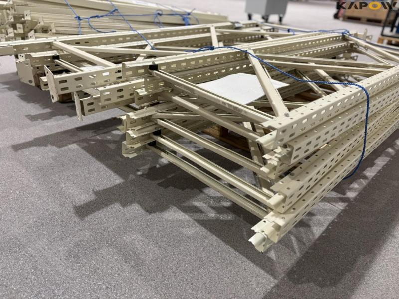 Workshop pallet rack 10 compartments 17