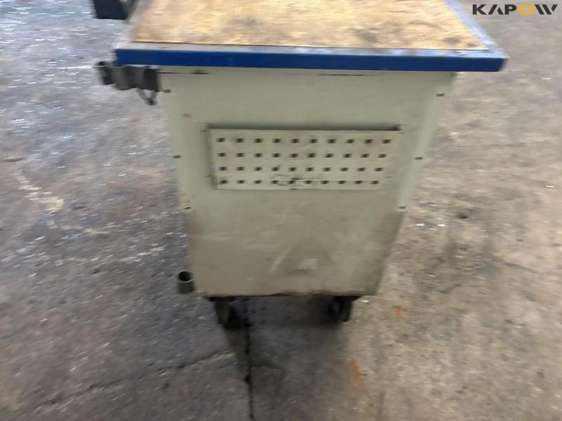 Workshop table with wheels 20